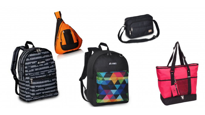 Everest Backpacks, Totes, & Waistpacks From $4 @ Amazon.ca