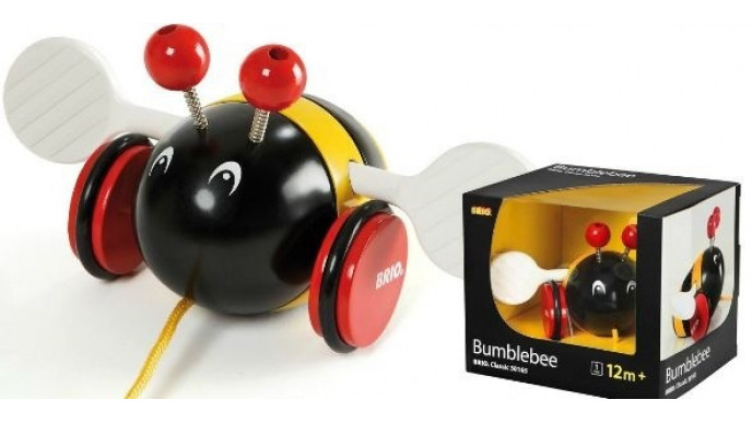 Shylling Brio Pull Along Bumble Bee Now $15 @ Amazon.ca