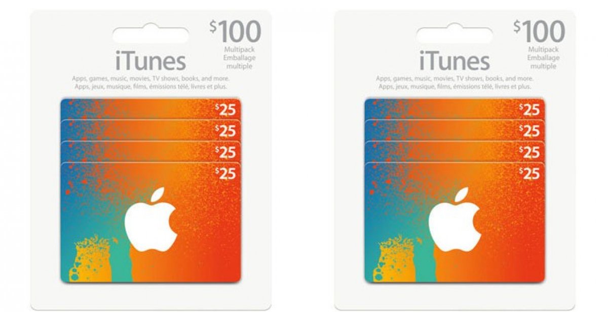 100 in iTunes Gift Cards for 84 Costco
