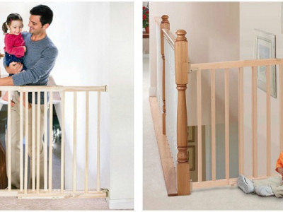 Evenflo Top of Stairs Plus Gate $40 @ Amazon