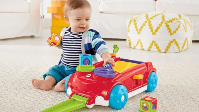 Fisher-Price Roller Blocks Rocking Wagon $17.52 @ Amazon
