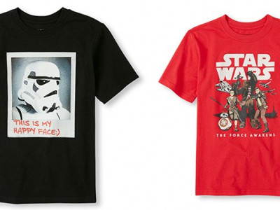Star Wars Tees $10 @ The Children's Place
