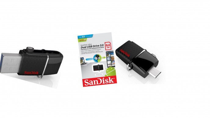 SanDisk Ultra 64 GB Flash Drive For Android—$20 from $50 @ Amazon.ca