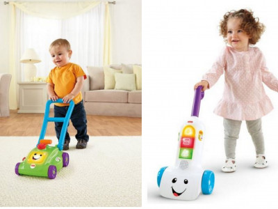 Fisher-Price Lawn Mower or Vacuum, $22.50!