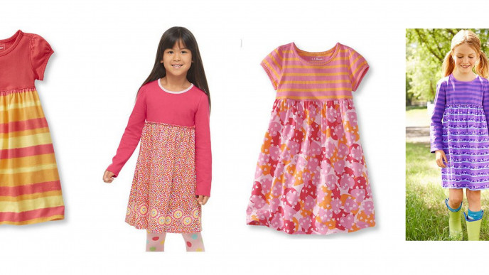Girls Summer Dresses from $16 USD Delivered @ L.L. Bean