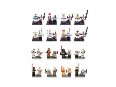 Star Wars Figurines (Lego Compatible), $30