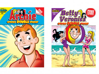 10 Archie Double Digest Subscription $26 USD
