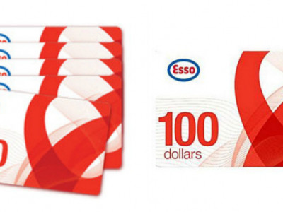 $100 Esso Gift Card for $90 @ eBay