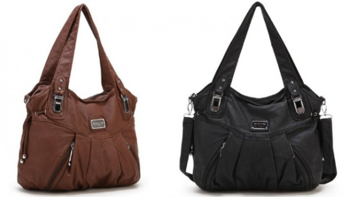 Scarleton Zipper Washed Shoulder Bag Now $40 Shipped (Was $141) @ Amazon.ca