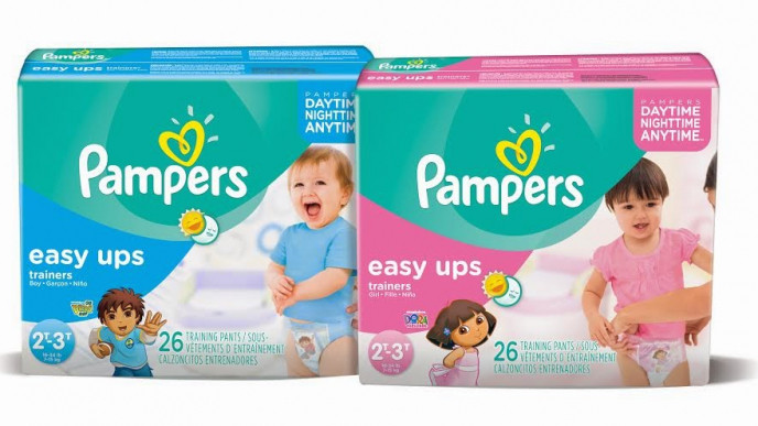 Buy 2, Get 1 Free on Pampers Easy Ups & FREE Shipping @ London Drugs Canada