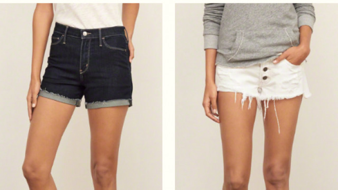 Half Price Shorts From $17 Today Only @ Abercrombie & Fitch