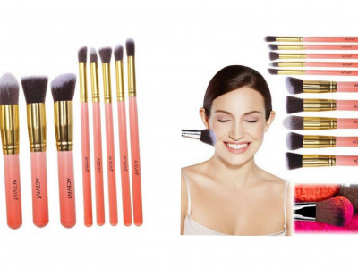 SOFT Cosmetics Brush Set! ACEVIVI 10 Pcs,$13