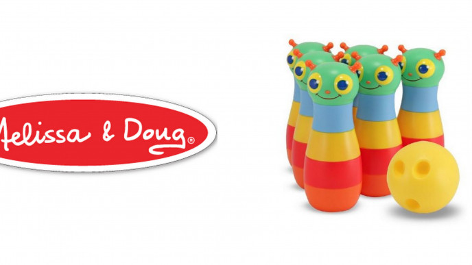 Melissa & Doug Happy Giddy Bowling Set, $20 @ Amazon.ca