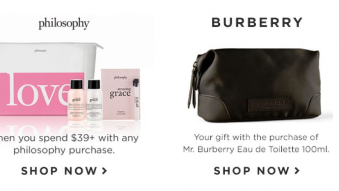 Shoppers Beauty Boutique Gift With Purchases! Four Excellent Offers