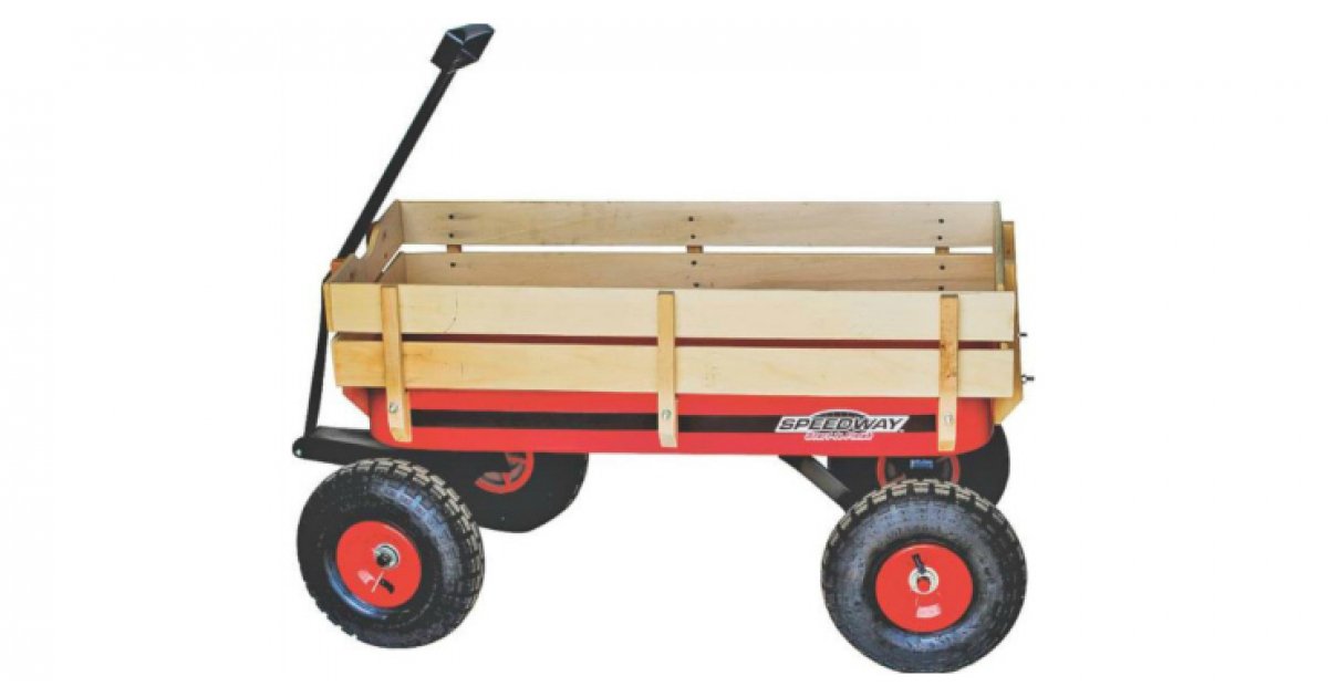 Speedway Big Red Wood Panel Wagon just 80 & Free Shipping Tool Town