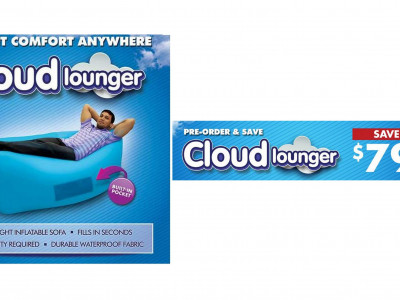The Cloud Lounger, PORTABLE—$80