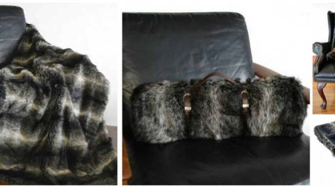 Faux Fox Fur Throw With Belt For $30, Shipped @ Costco.ca