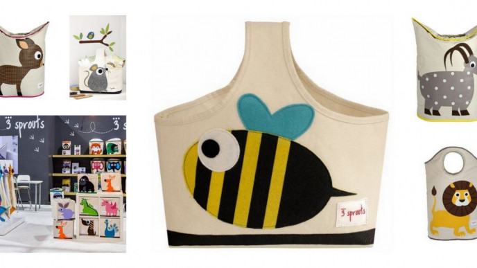 3 Sprouts Storage Bins, Boxes & Laundry Hampers from $15 @ Amazon.ca