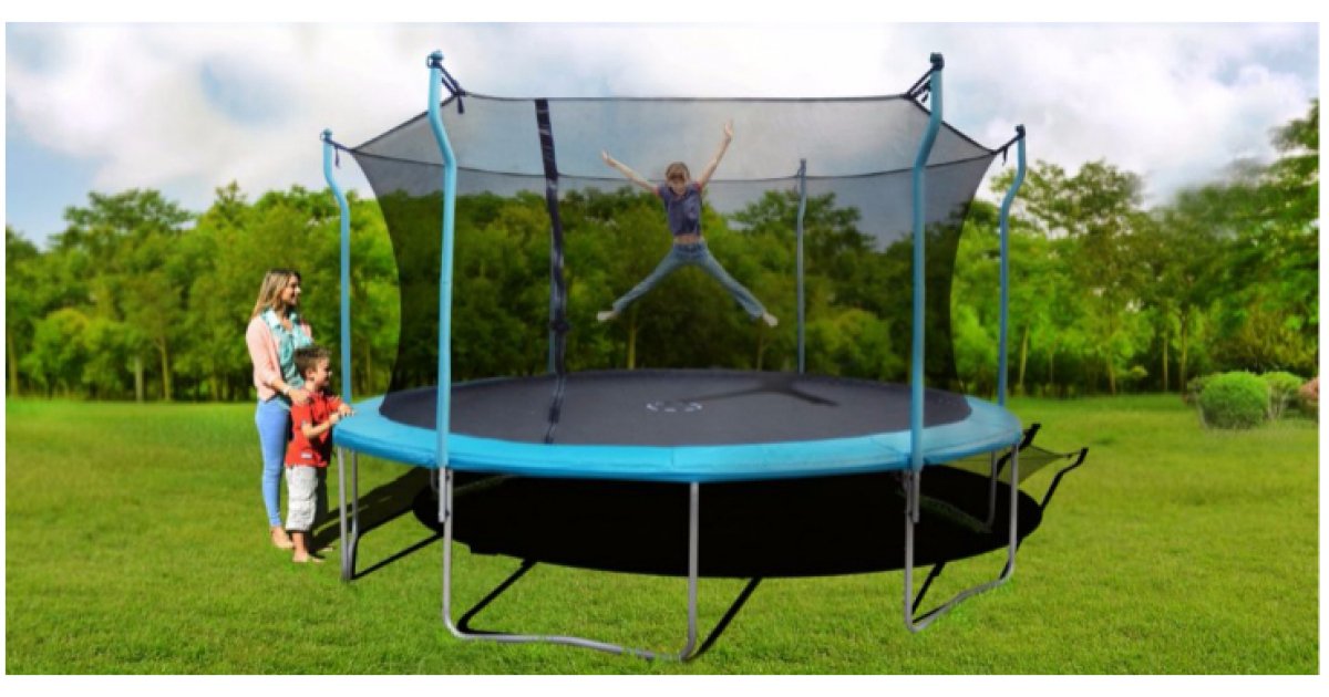 Trainor Sports 15' Trampoline & Enclosure Combo $360 @ Sears