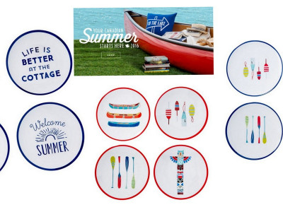 Melamine Plates, $15 - $20 @ Chapters Indigo