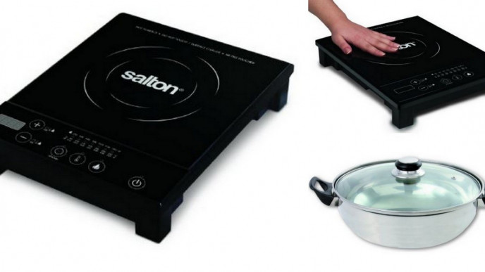 Salton Induction Cooker With Cooking Pot 90 From 112 Amazon Ca