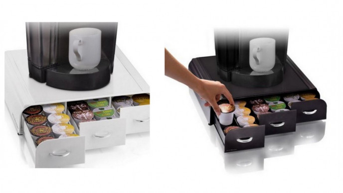 Free The Kitchen Clutter! Coffee K-Cup/Pod Drawer Unit, $20 @ Amazon.ca