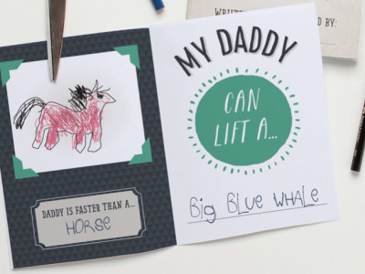 Free Printable Father's Day Book!