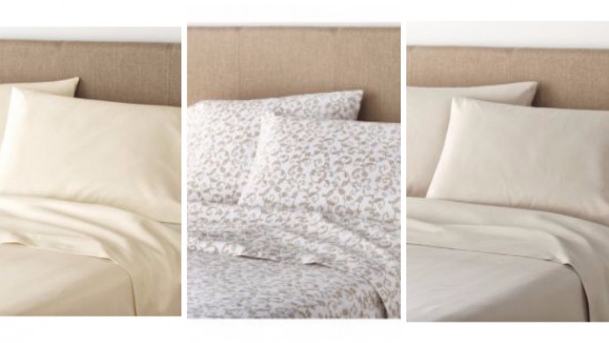 Queen WholeHome Microfibre Sheet Set $18 @ Sears