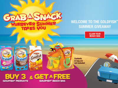 Buy Goldfish - Free Beach Bag 