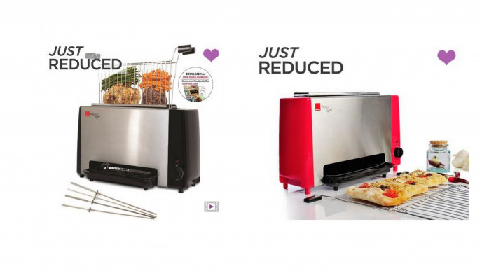 Ronco Ready Grill with 4 Kabob Rods & Recipes, 50% Off - Now $70 @ The Shopping Channel