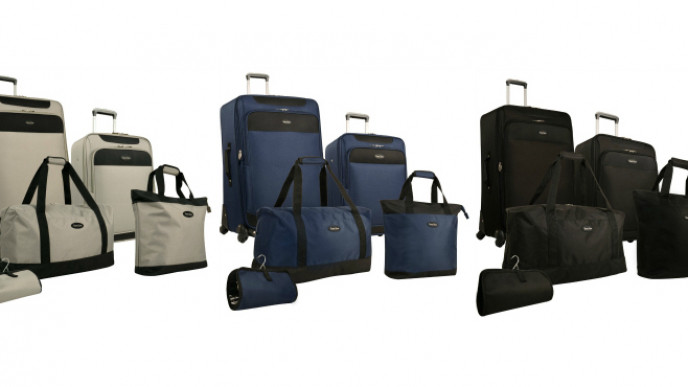 Travel Gear 5-Piece Luggage Set just $60 + Free Shipping @ Amazon