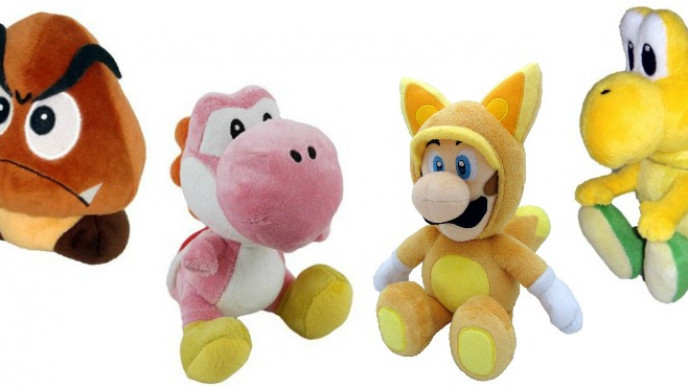 Super Mario Plush Toys From $7.83 @ Amazon.ca