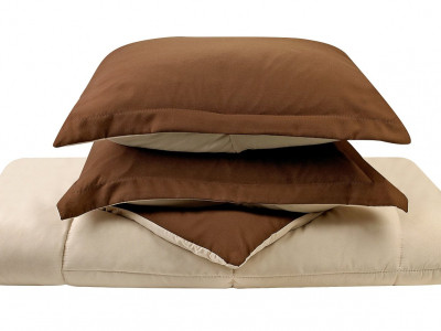 Down Reversible Comforter Set From $20