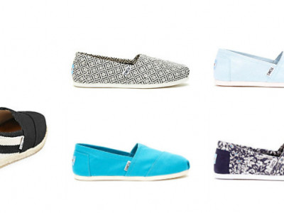 TOMS from $35 with Code @ Hudson's Bay