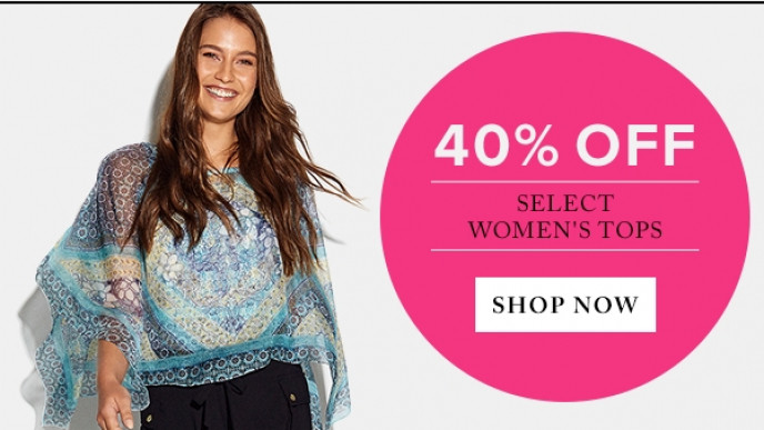 Tops From $7 During Flash Sale Today @ The Bay Canada