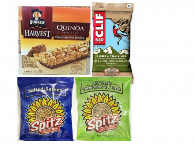 RECALL-Quaker Quinoa + Spitz + Clif Bars