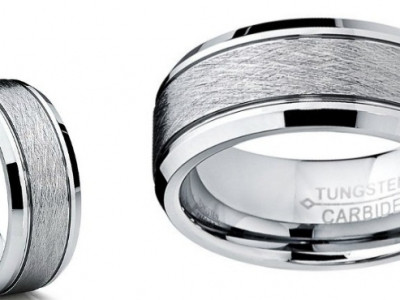 Tungsten Men's Ring $26 @ Amazon