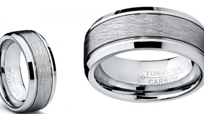 Father's Day Gift? Tungsten Men's Ring Now $26 (92% Off) @ Amazon.ca