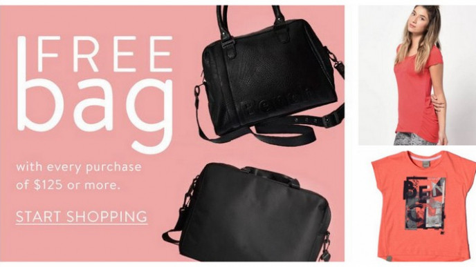 Free Bag, $79 Value + Free Shipping *With $125 Purchase* + 30% Off Site-Wide @ Bench Canada