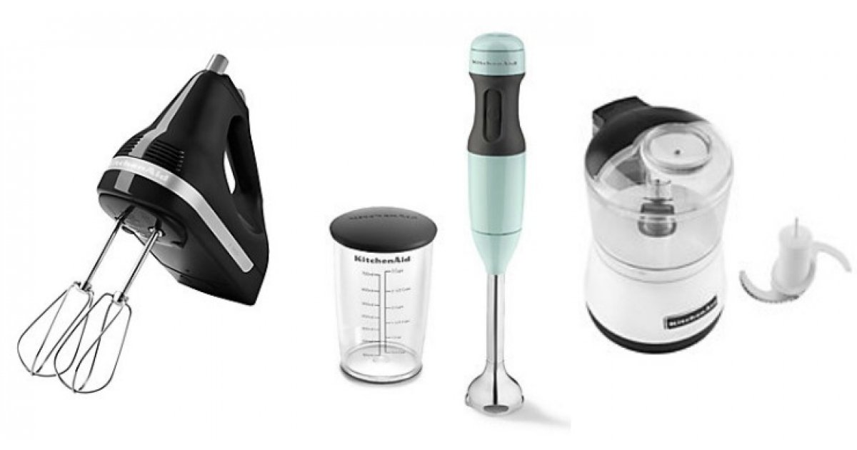 Half Price KitchenAid Choppers, Mixers & Blenders with Code Hudson's Bay