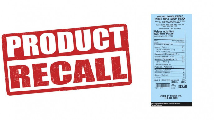 RECALL! Atkins & Frères Smoked Maple Syrup Salmon  Possible Listeria Monocytogenes Contamination