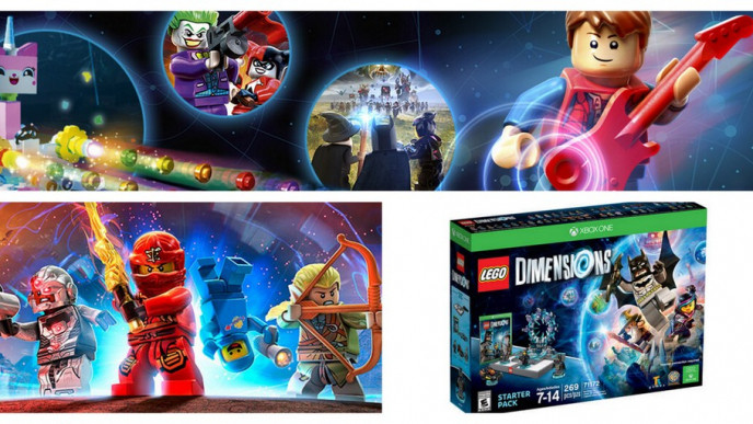 LEGO Dimensions From $7.49 - 50% Off + Free Ship at Microsoft Canada!