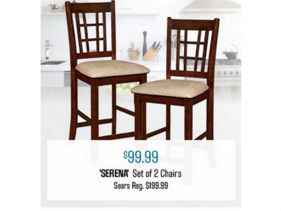 Great Deal On 2 Counter Stools - $99.99!