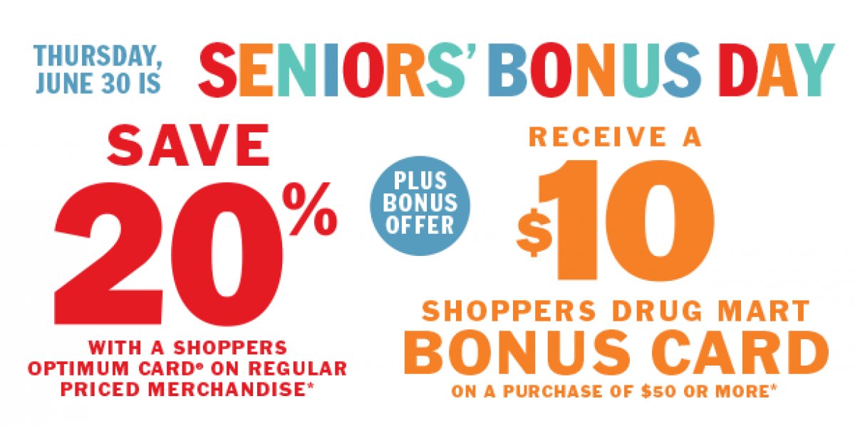 Offer plus. Shoppers drug Mart. Shoppers drug Mart Canada. Сеньор бонус. Day Bonus.