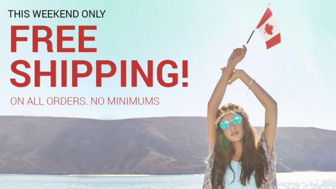 Everything Free Ship No Minimum Purchase + 70% Off Sale @ Ardene Canada!