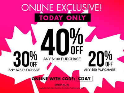40% Off $100 @ La Senza