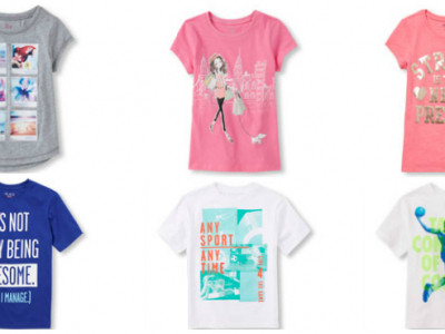 Kids' Graphic Tees from $3 Shipped