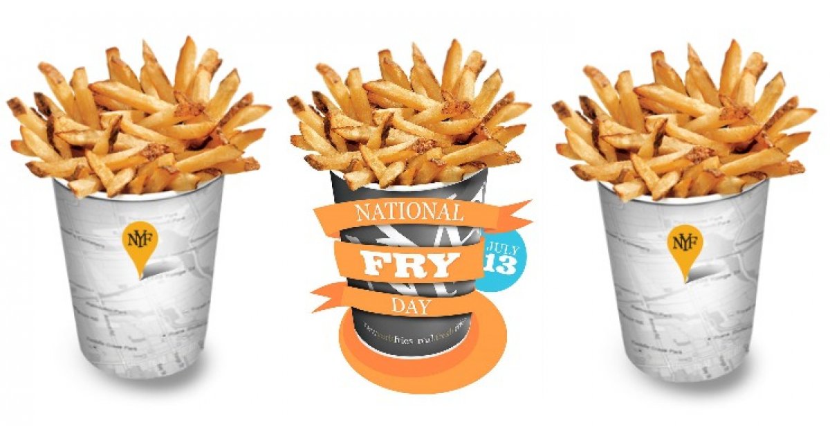 Free Fries On National Fry Day New York Fries Canada
