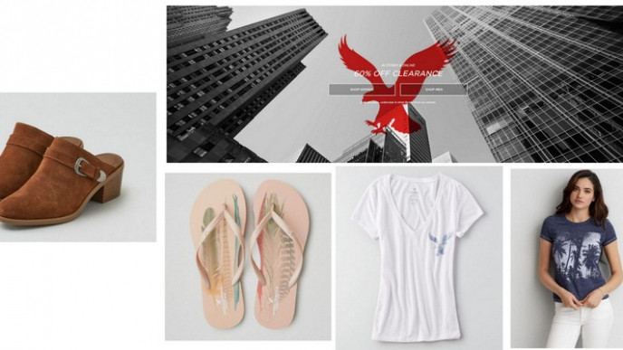 Tees from $8.25, 60% Off Clearance @ American Eagle Outfitters.com