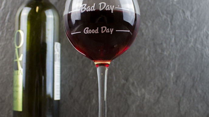"How Was Your Day" Wine Glass For $13 @ Amazon.ca